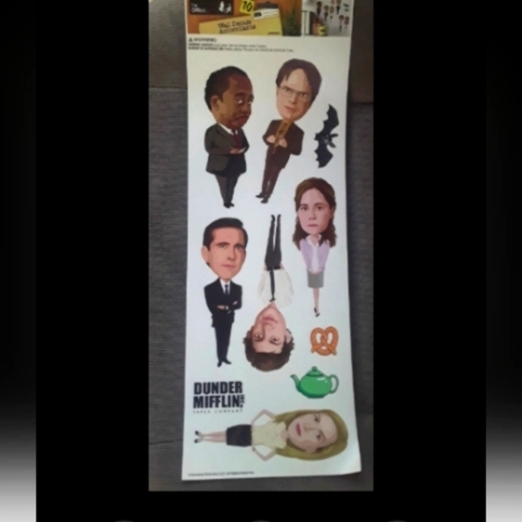 Spin Master Toys The Office Wall Sticker Decals Mini Trivia Game 53